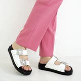 日本製 ダブルビジュー フラットサンダル 痛くない 柔らかい | SHOE FANTASY | 詳細画像33