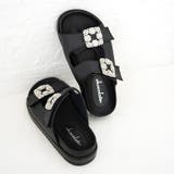 日本製 ダブルビジュー フラットサンダル 痛くない 柔らかい | SHOE FANTASY | 詳細画像22