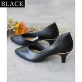 日本製 サイドオープン シンプル パンプス | SHOE FANTASY | 詳細画像13 