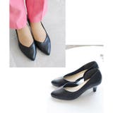 日本製 サイドオープン シンプル パンプス | SHOE FANTASY | 詳細画像17 