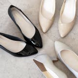 日本製 異素材切り替え デザインカットパンプス 晴雨兼用 レイン | SHOE FANTASY | 詳細画像9 