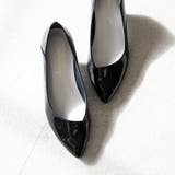 日本製 異素材切り替え デザインカットパンプス 晴雨兼用 レイン | SHOE FANTASY | 詳細画像10 