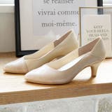 日本製 異素材切り替え デザインカットパンプス 晴雨兼用 レイン | SHOE FANTASY | 詳細画像14 