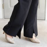 日本製 異素材切り替え デザインカットパンプス 晴雨兼用 レイン | SHOE FANTASY | 詳細画像17 