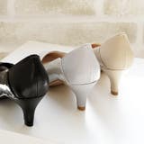 日本製 異素材切り替え デザインカットパンプス 晴雨兼用 レイン | SHOE FANTASY | 詳細画像4 