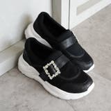 ビジュー スニーカー 厚底 ボリュームソール | SHOE FANTASY | 詳細画像6
