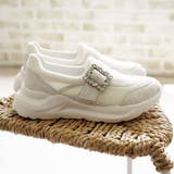 ビジュー スニーカー 厚底 ボリュームソール | SHOE FANTASY | 詳細画像12