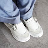 ビジュー スニーカー 厚底 ボリュームソール | SHOE FANTASY | 詳細画像13