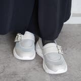 ビジュー スニーカー 厚底 ボリュームソール | SHOE FANTASY | 詳細画像20