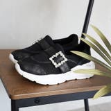 ビジュー スニーカー 厚底 ボリュームソール | SHOE FANTASY | 詳細画像5