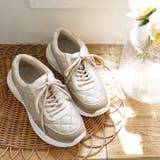 キルティング ラメ スニーカー ボリュームソール 厚底 | SHOE FANTASY | 詳細画像20 
