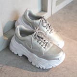 厚底 レースアップ シューズ ダッドスニーカー ボリュームソール | SHOE FANTASY | 詳細画像20 