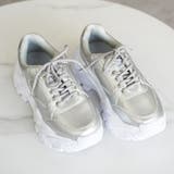 厚底 レースアップ シューズ ダッドスニーカー ボリュームソール | SHOE FANTASY | 詳細画像21 