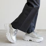 厚底 レースアップ シューズ ダッドスニーカー ボリュームソール | SHOE FANTASY | 詳細画像23 