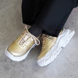 厚底 レースアップ シューズ ダッドスニーカー ボリュームソール | SHOE FANTASY | 詳細画像28 