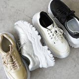 厚底 レースアップ シューズ ダッドスニーカー ボリュームソール | SHOE FANTASY | 詳細画像5 