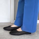 日本製 ラウンドトゥ メッシュ チュール パンプス フラット | SHOE FANTASY | 詳細画像23 