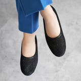 日本製 ラウンドトゥ メッシュ チュール パンプス フラット | SHOE FANTASY | 詳細画像20 