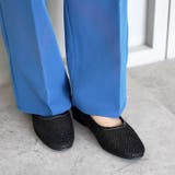 日本製 ラウンドトゥ メッシュ チュール パンプス フラット | SHOE FANTASY | 詳細画像21 