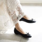 日本製 ストレッチリボンバレエシューズ 2cmヒール | SHOE FANTASY | 詳細画像14