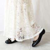 日本製 ストレッチリボンバレエシューズ 2cmヒール | SHOE FANTASY | 詳細画像17