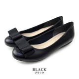 black | 日本製 グログランリボン バレエシューズ 晴雨兼用 レイン | SHOE FANTASY