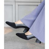 日本製 サテン切り替え パンプス 晴雨兼用 レイン | SHOE FANTASY | 詳細画像16 