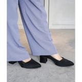 日本製 サテン切り替え パンプス 晴雨兼用 レイン | SHOE FANTASY | 詳細画像17 