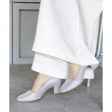 日本製 サテン切り替え パンプス 晴雨兼用 レイン | SHOE FANTASY | 詳細画像28 