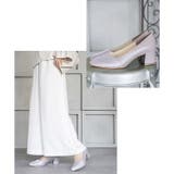 日本製 サテン切り替え パンプス 晴雨兼用 レイン | SHOE FANTASY | 詳細画像32 