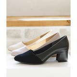 日本製 サテン切り替え パンプス 晴雨兼用 レイン | SHOE FANTASY | 詳細画像36 