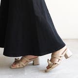 日本製 クロスベルト リボン ミュールサンダル | SHOE FANTASY | 詳細画像37 