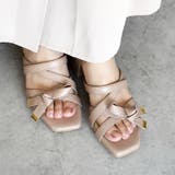 日本製 クロスベルト リボン ミュールサンダル | SHOE FANTASY | 詳細画像44 