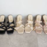 日本製 クロスベルト リボン ミュールサンダル | SHOE FANTASY | 詳細画像19 
