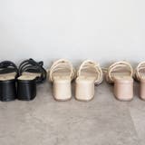 日本製 クロスベルト リボン ミュールサンダル | SHOE FANTASY | 詳細画像20 