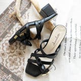 日本製 クロスベルト リボン ミュールサンダル | SHOE FANTASY | 詳細画像22 