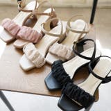 日本製  レースギャザー ストラップサンダル | SHOE FANTASY | 詳細画像14 