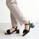 日本製  レースギャザー ストラップサンダル | SHOE FANTASY | 詳細画像29 