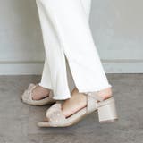 日本製  レースギャザー ストラップサンダル | SHOE FANTASY | 詳細画像35 