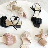 日本製  レースギャザー ストラップサンダル | SHOE FANTASY | 詳細画像18 