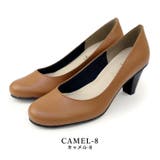 camel-8 | 日本製 ラウンドトゥ パンプス | SHOE FANTASY