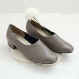 スクエアトゥブーティーパンプス 晴雨兼用 幅広 | SHOE FANTASY | 詳細画像42
