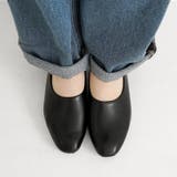 スクエアトゥブーティーパンプス 晴雨兼用 幅広 | SHOE FANTASY | 詳細画像34