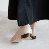 スクエアトゥブーティーパンプス 晴雨兼用 幅広 | SHOE FANTASY | 詳細画像25