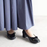 日本製 ベロアリボン ヒール バレエパンプス 晴雨兼用 レイン | SHOE FANTASY | 詳細画像13 