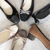 日本製 ベロアリボン ヒール バレエパンプス 晴雨兼用 レイン | SHOE FANTASY | 詳細画像5 