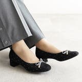 日本製 ベロアリボン ヒール バレエパンプス 晴雨兼用 レイン | SHOE FANTASY | 詳細画像16 