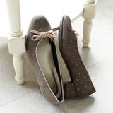 日本製 ベロアリボン ヒール バレエパンプス 晴雨兼用 レイン | SHOE FANTASY | 詳細画像19 