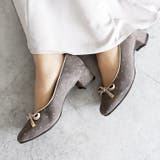 日本製 ベロアリボン ヒール バレエパンプス 晴雨兼用 レイン | SHOE FANTASY | 詳細画像20 