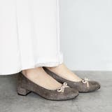 日本製 ベロアリボン ヒール バレエパンプス 晴雨兼用 レイン | SHOE FANTASY | 詳細画像21 